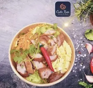 Hình ảnh Bún trộn nem nướng