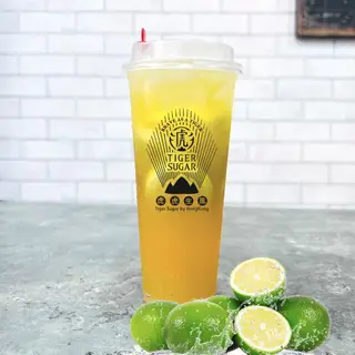 Hình ảnh Trà chanh nước hoa giã tay - Tiger Sugar
