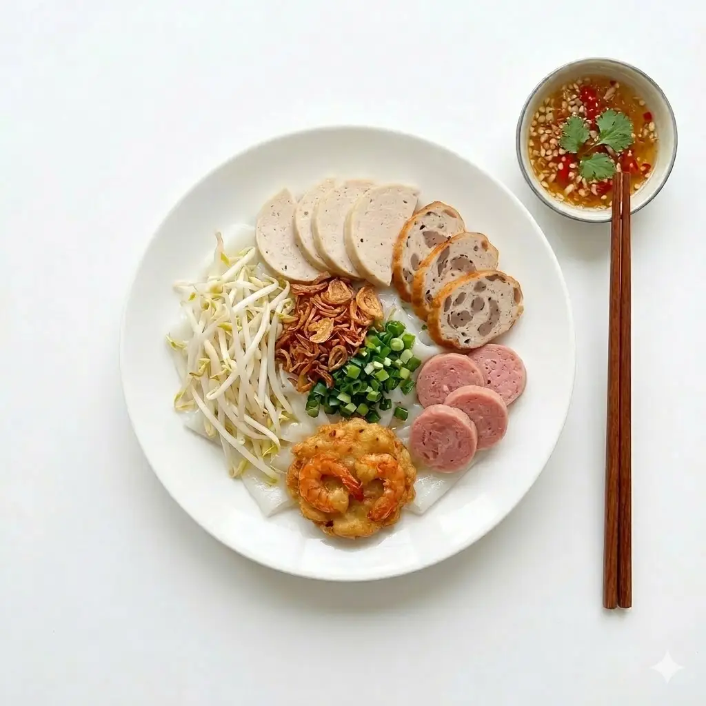Hình ảnh Combo bánh ướt đặc biệt - bánh cuốn đặc biệt