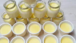 Hình ảnh 1 hũ sữa chua phô mai váng