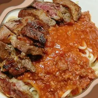 Hình ảnh Spaghetti bò BBQ