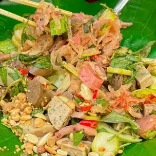 Hình ảnh Tré trộn bánh tráng