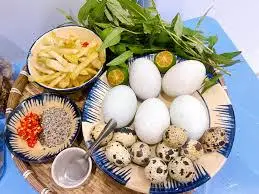 Hình ảnh Cút lộn luộc nước dừa 10 trứng
