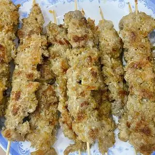 Hình ảnh Thịt heo xiên nướng