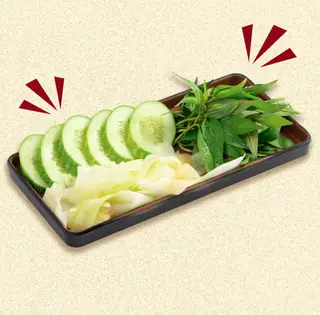 Hình ảnh Set rau ăn kèm