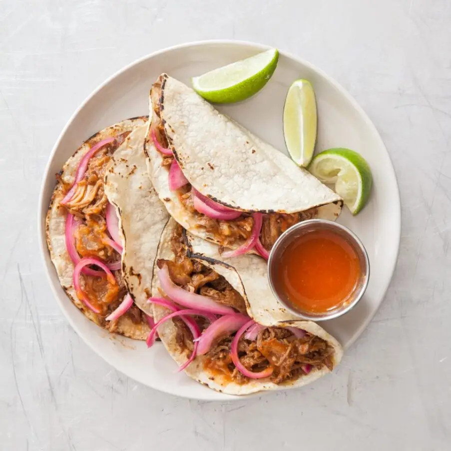 Hình ảnh Tacos Ba rọi xông khói