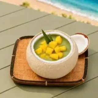 Hình ảnh Thạch matcha dừa xoài