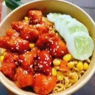 Hình ảnh Mì Indomie gà sốt cay