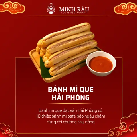 Hình ảnh Combo Bánh mì pate que - 10 chiếc