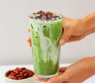 Hình ảnh Matcha đậu đỏ