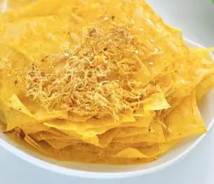 Hình ảnh Bánh tráng phô mai chà bông