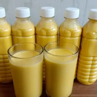 Hình ảnh Sữa bí đỏ mix hạt sen-maca 