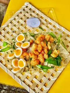 Hình ảnh Bánh dẻo mỡ hành tóp mỡ