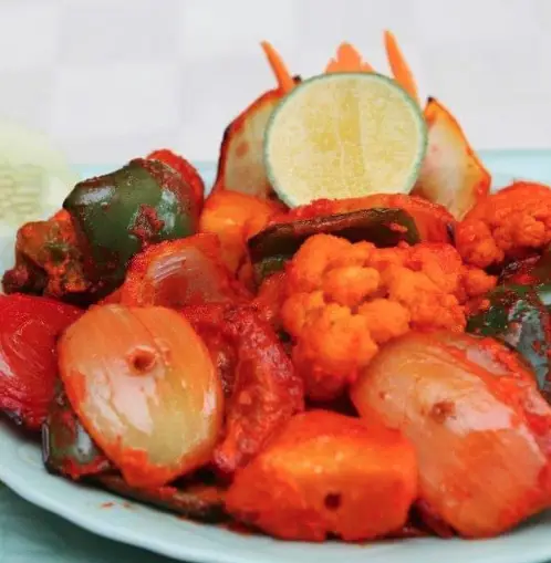 Hình ảnh Vegetable Kebab - Barbecued Salad