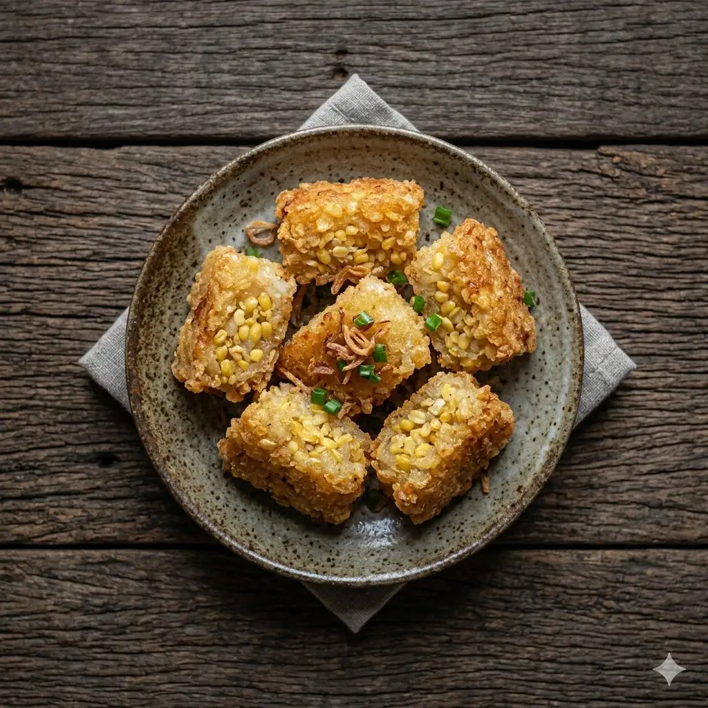 Hình ảnh Xôi chiên đậu xanh