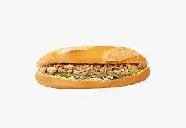 Hình ảnh Bánh mì gà xé
