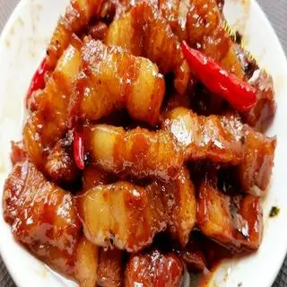 Hình ảnh Cơm tấm ba chỉ rim