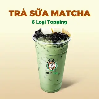 Hình ảnh Trà Sữa Matcha Phúc - Full Topping (Size M)