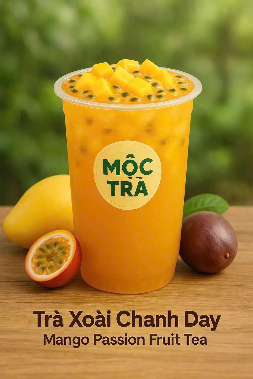 Hình ảnh Trà Xoài Chanh Dây-700ml