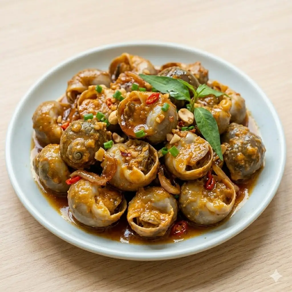 Hình ảnh Ốc mỡ xào me