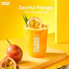 Hình ảnh Zesful mango - trà xoài chanh leo