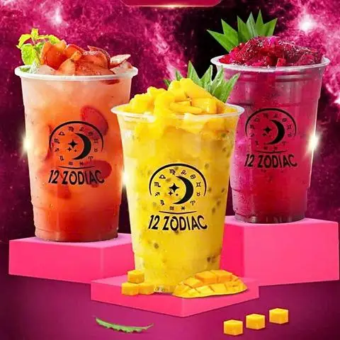 Hình ảnh 12 Zodiac Trà Trái Cây - Trà Sữa, Latte & Cafe - Dương Quảng Hàm