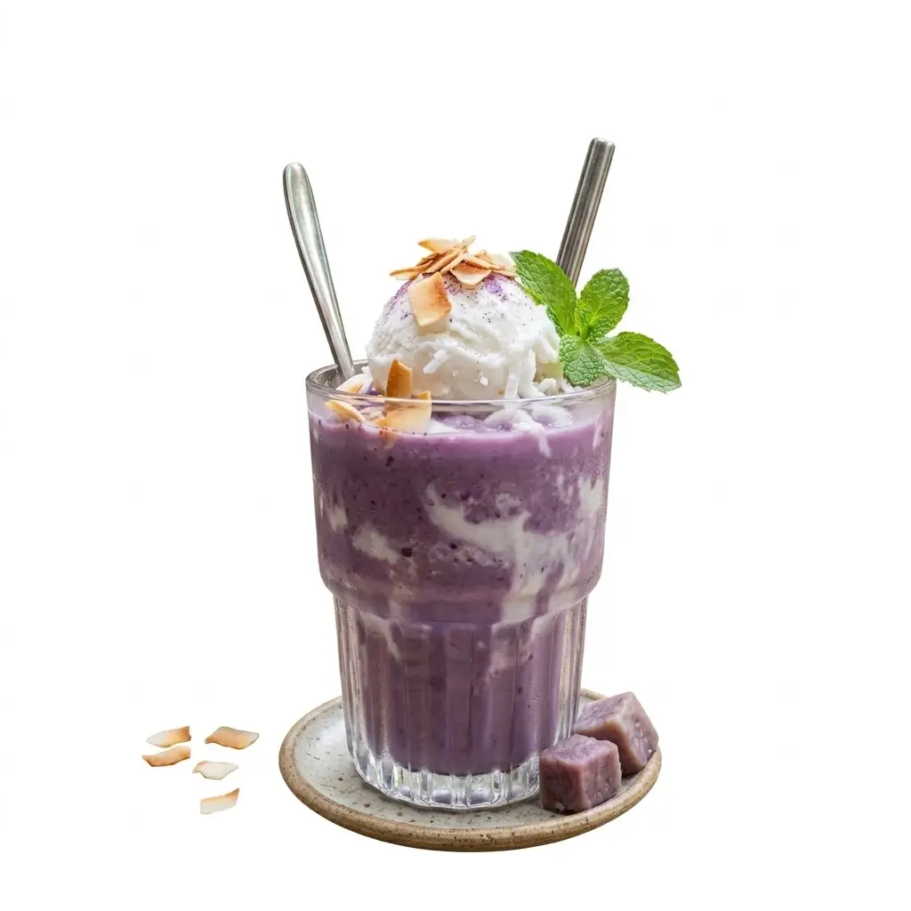 Hình ảnh Sinh tố khoai môn