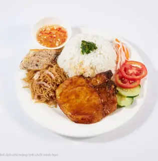 Hình ảnh Cơm sườn bì