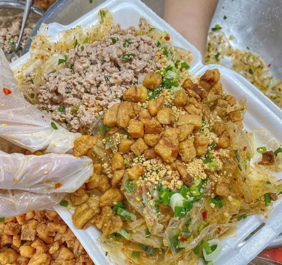 Hình ảnh Trộn  mỡ hành thập cẩm ( đã có top mỡ rim mắm tỏi) 