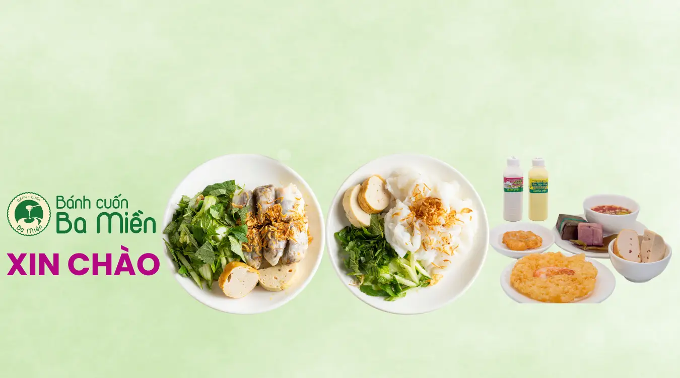 Hình ảnh Bánh Cuốn Ba Miền - Trần Quang Khải