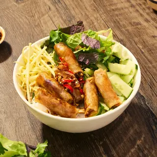 Hình ảnh Bún mắm nêm chả ram tôm đất