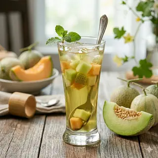 Hình ảnh Trà dưa lưới