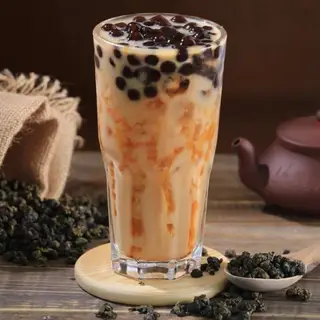 Hình ảnh Trà sữa full topping 1 lít