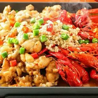 Hình ảnh Ếch tôm sốt thơm tỏi - garlic fragrant frog and crawfish