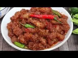 Hình ảnh Cơm thịt kho mắm ruốc