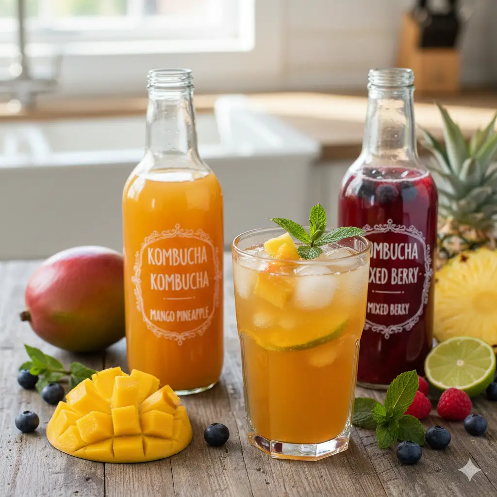 Hình ảnh Kombucha trái cây