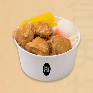 Hình ảnh Cơm gà karaage trứng onsen + Canh