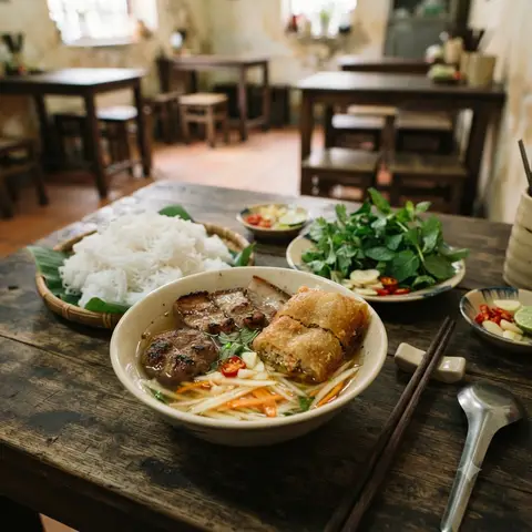 Hình ảnh Cô Hạnh Hà Nội - Bún Chả & Nem Cua Bể Hà Nội - Quang Trung