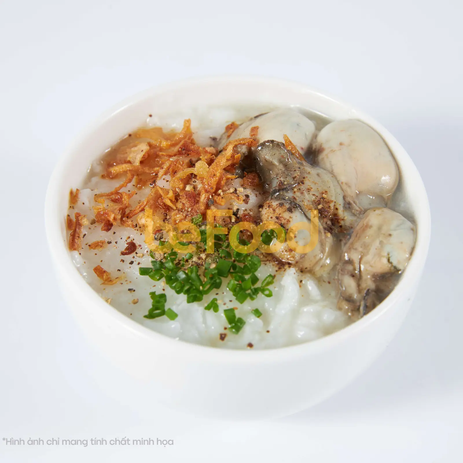Hình ảnh Cháo hàu+hàu