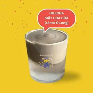 Hình ảnh Hojicha mật hoa dừa