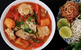 Hình ảnh Canh bún đầy đủ