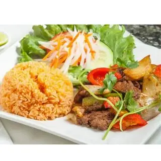 Hình ảnh Rice with sauté diced beef