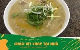 Hình ảnh Cháo vịt hầm nước dừa và các loại hạt
