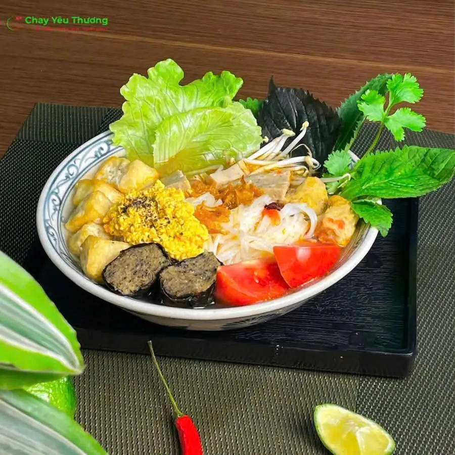 Hình ảnh Bún riêu  chay đặc biệt