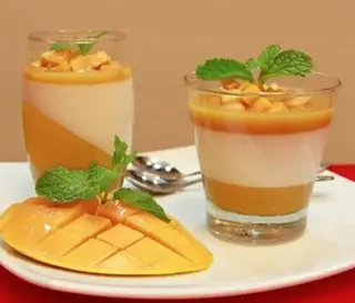 Hình ảnh Panna cotta xoài