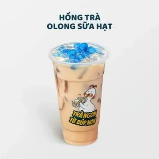 Hình ảnh Hồng trà olong sữa hạt
