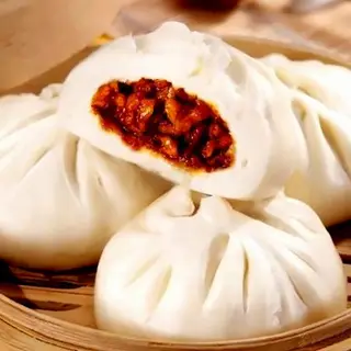 Hình ảnh Bánh bao nhân thịt xá xíu