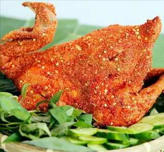 Hình ảnh Gà nướng muối ớt không cay