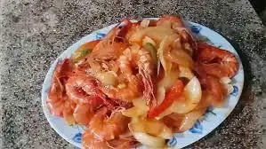 Hình ảnh Tôm xào sa tế