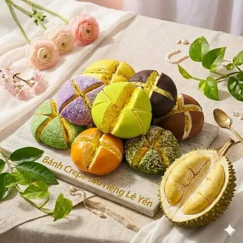 Hình ảnh Bánh Crepe Sầu Riêng Lê Yên - Tỉnh Lộ 10